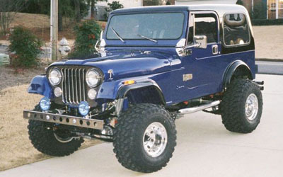 Jeep CJ-7: 6 фото