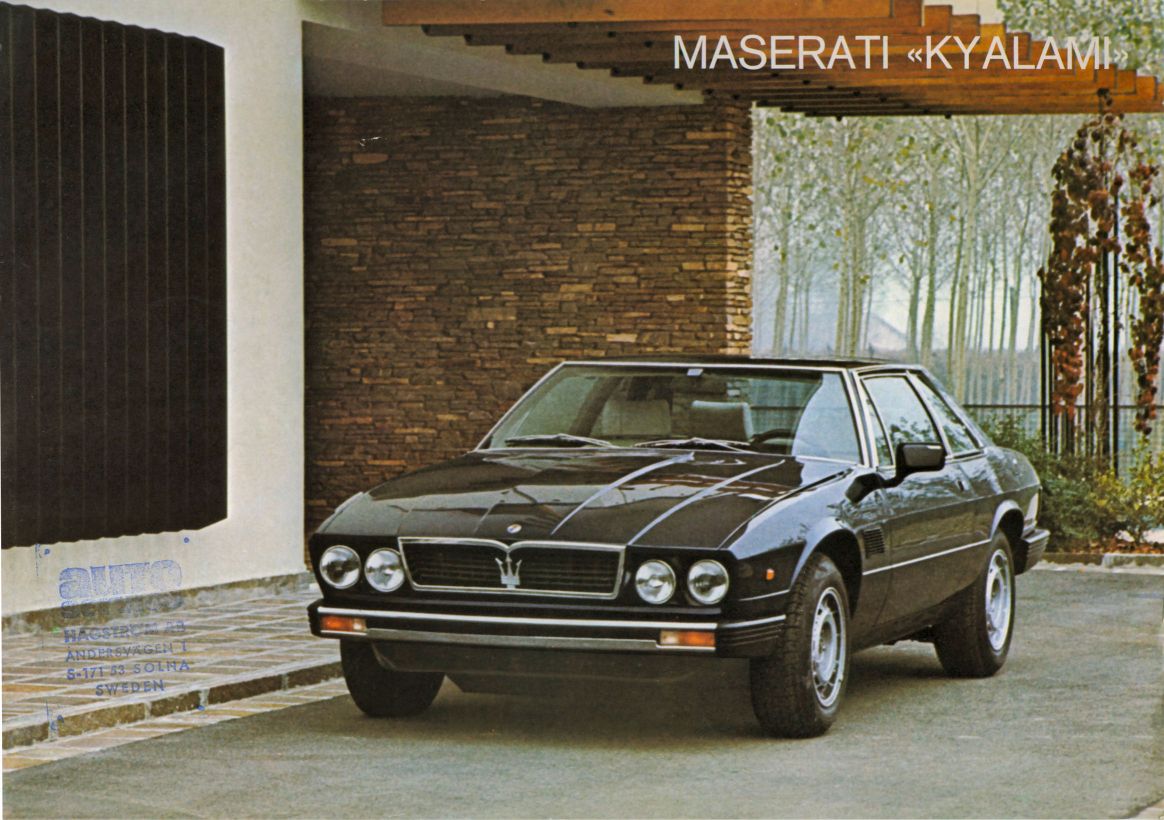 Maserati Kyalami: 4 фото