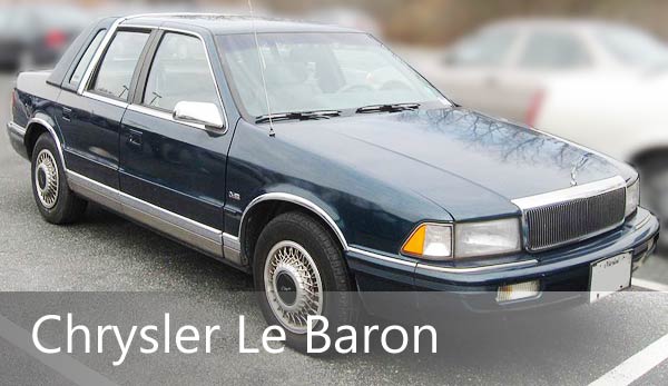 Chrysler Le Baron: 07 фото