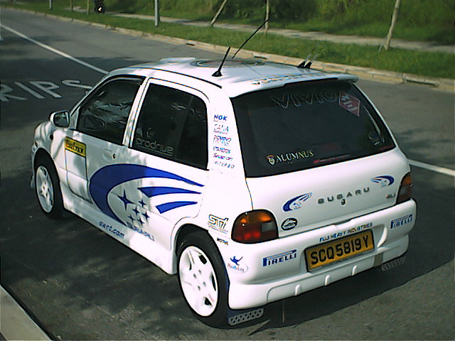 Subaru Vivio: 09 фото